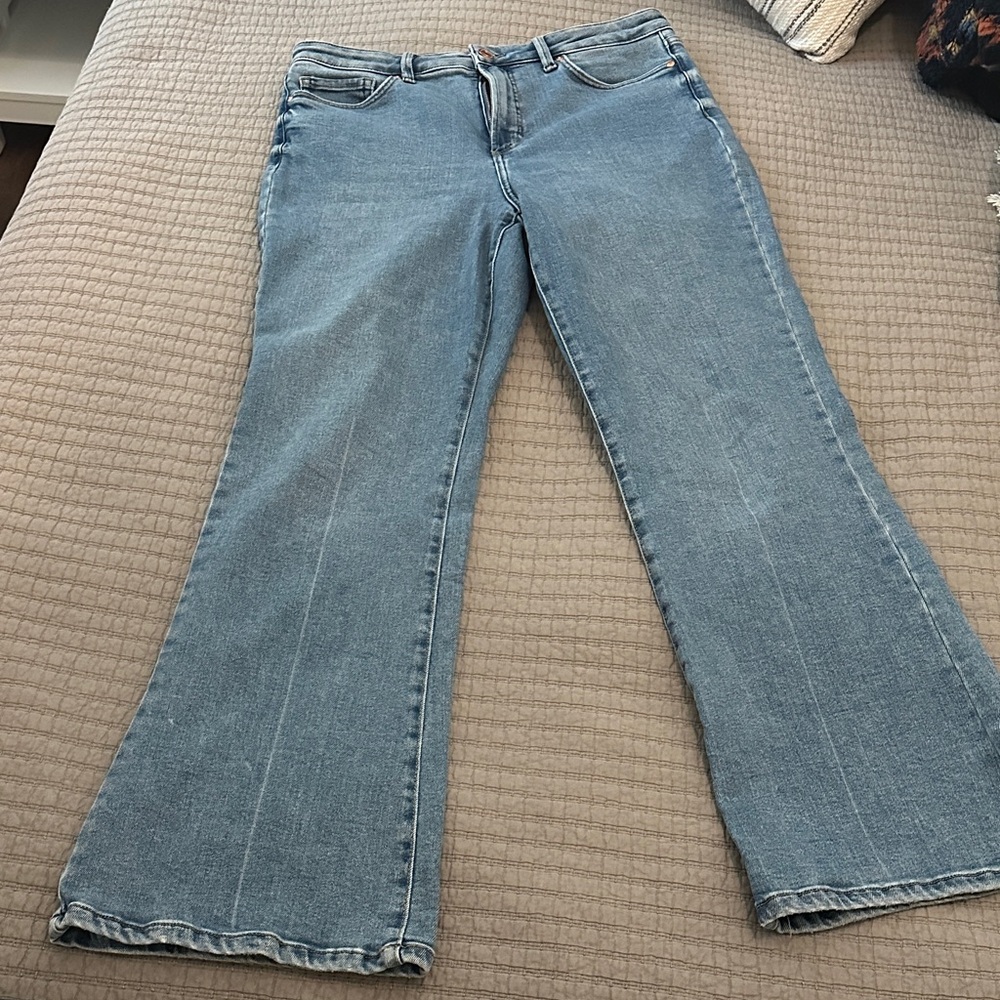 LC Lauren Conrad Light Blue Flare Jeans